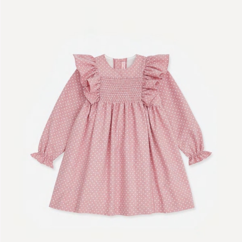 NWT La Coqueta Alina Polka Dot Dress